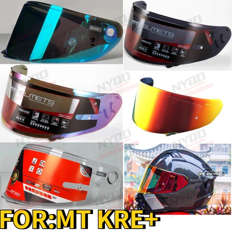 

Motorcycle Helmet with Original Lenses High-definition Sun Protection Multi-color Selection Mask Suitable for KRE+