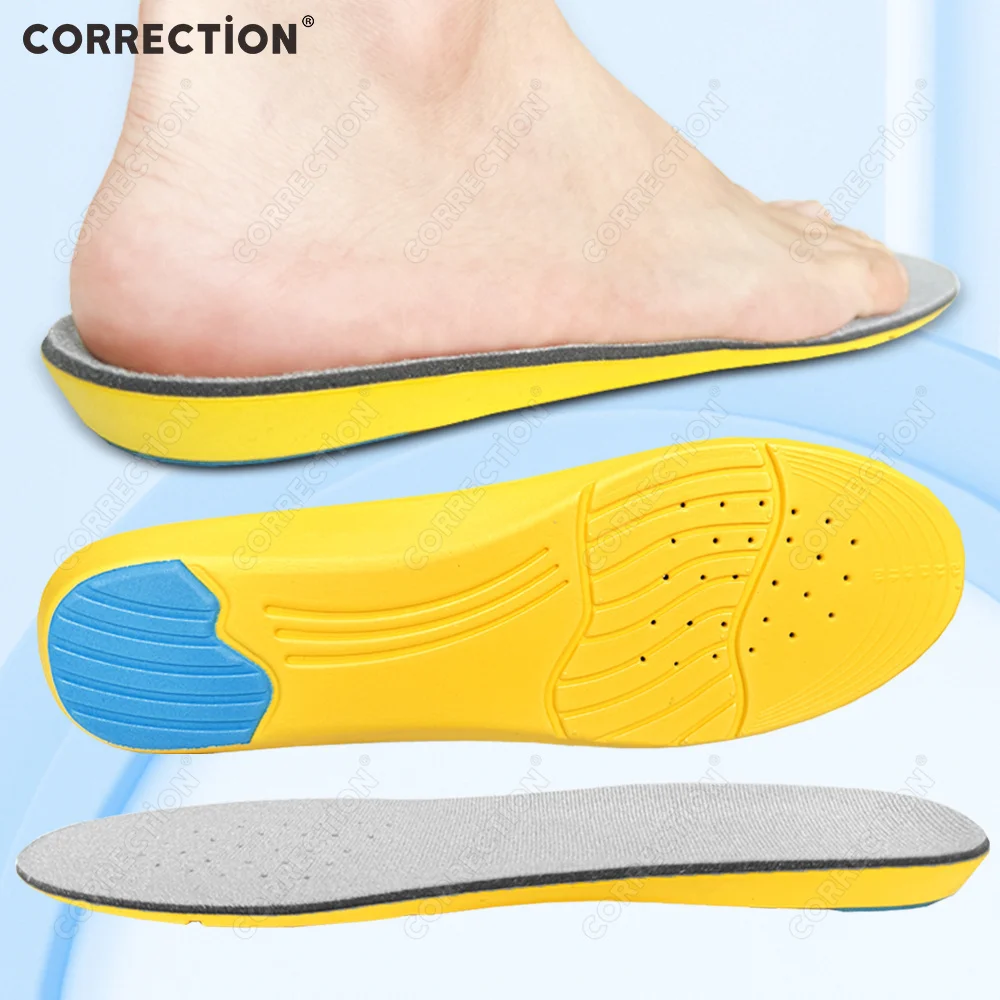 

Sweat Absorption Sport Insoles Memory Foam Deodorant High Elastic Breathable Running EVA Cushion Orthopedic Foot Care Men Women