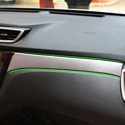 Glovebox Cover for Nissan Qashqai J11 X-trail T32 2014-2021 LHD Glove Box Decoration Trim Sticker ABS Frame Car Accessories