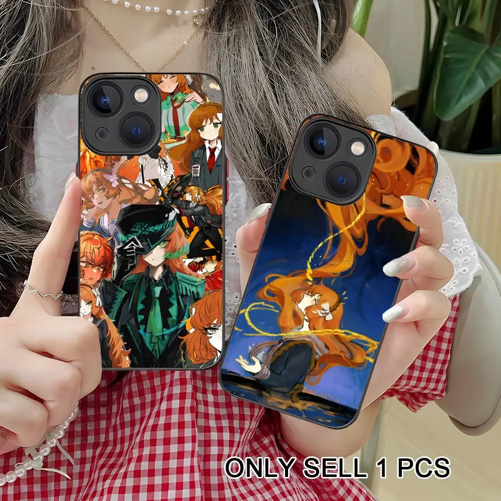 

Limbus Company Ishmael Phone Case for iPhone 17 16 15 14 13 12 11 X XR XS Air Pro Max Plus Mini Skin Feel Cover