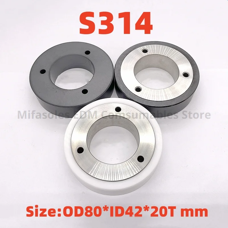 

Станок с ЧПУ EDM S314, керамический ролик с зажимом OD80 * ID42 * 20T мм, код 4440134 для низкоскоростного станка SEIBU EW-K2,K3,A5S,A7S,B3S3