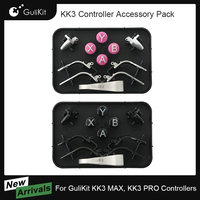 GuliKit KK3 Controller Accessory Pack with 6 Rear Paddles,4 PC Layout ABXY Button,1 Keycap Puller for GuliKit KK3 Max KK3 Pro
