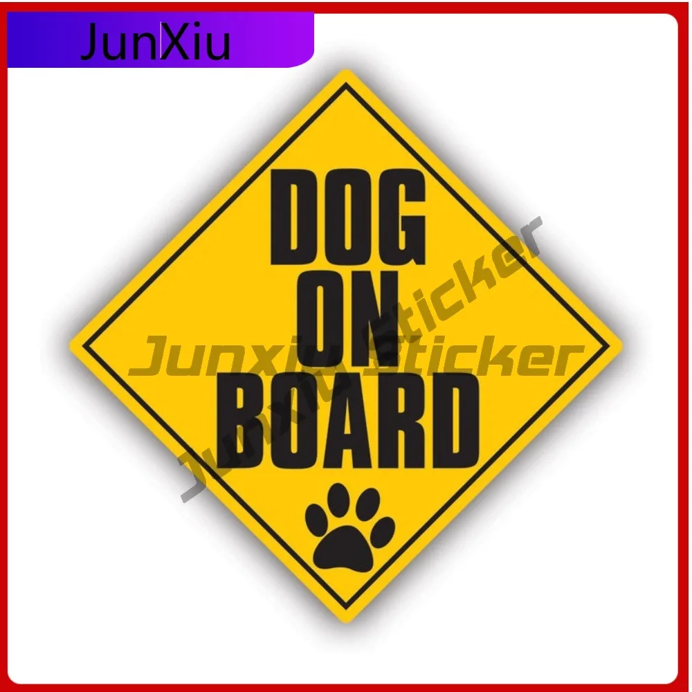 

Caution Dog On Weather Resistant Scratch Resistant Cartoon For Bumper Laptop Helmet Easy Apply Easy To Remove Decoration