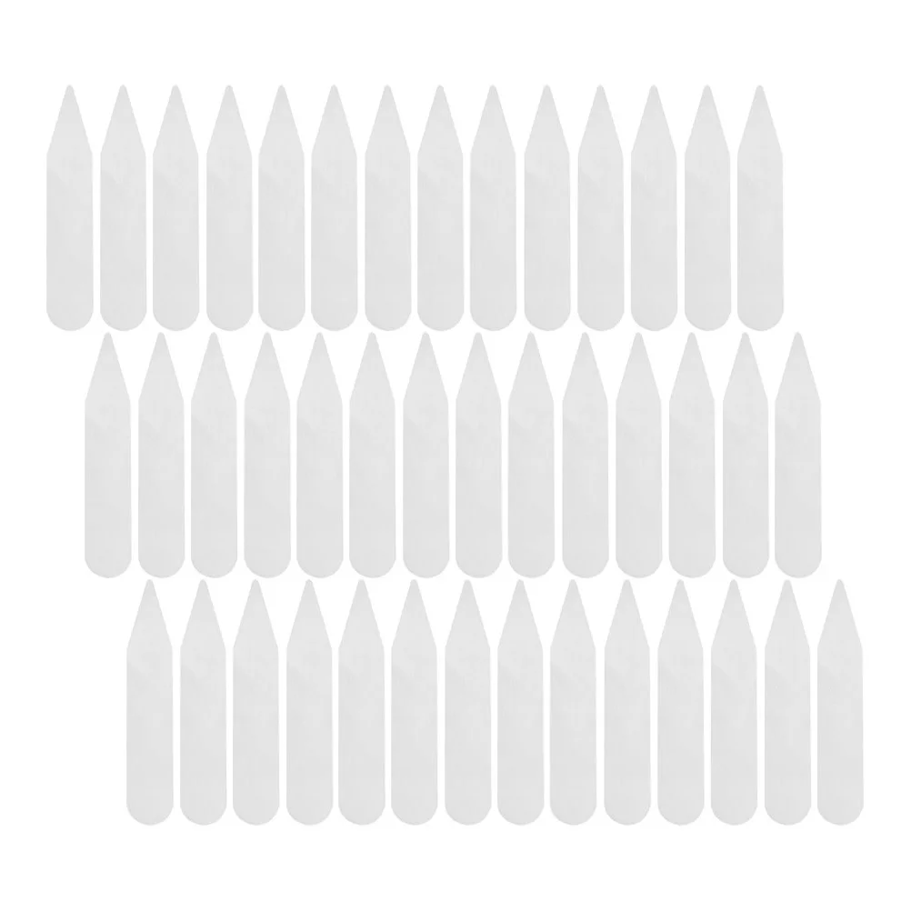 200 Uds. Soportes de cuello para hombres ropa Formal diseño redondo detiene perforar fijación rápida ocasiones adecuadas Collar Stay