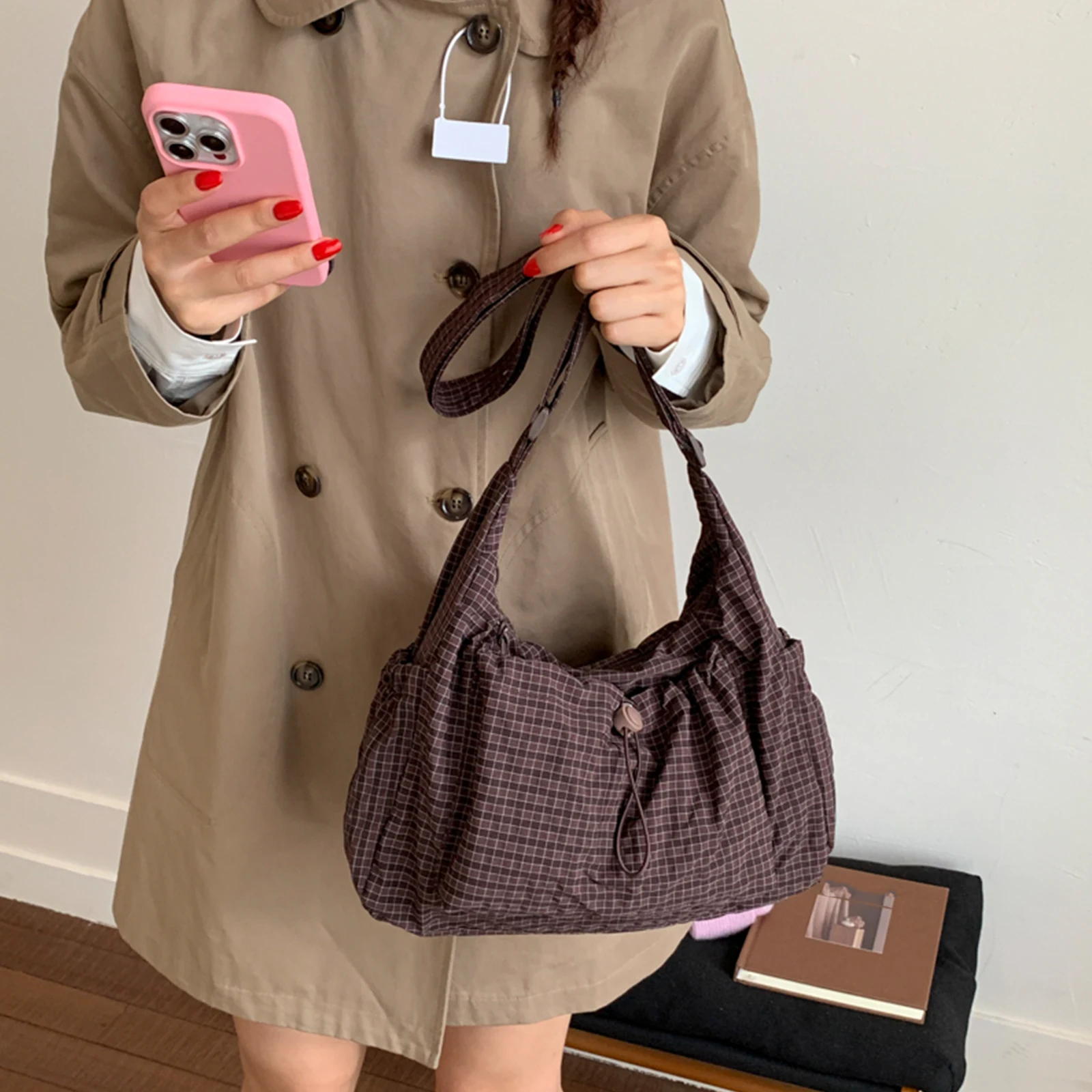 mulheres-xadrez-estilingue-saco-de-nailon-cordao-crossbody-saco-grande-capacidade-xadrez-sacola-na-moda-bolsa-de-compras-data-bolsa