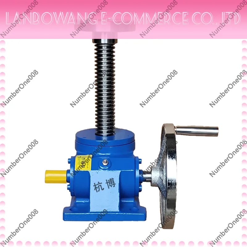 Worm Gear Screw Lift 2.5-120T Manual Electric Linear Actuator with Self-Locking 0.37-15KW 1500RPM