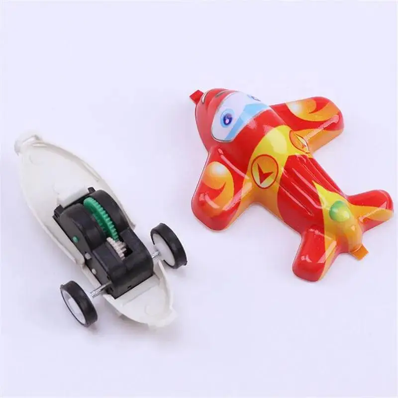 Zabawki dla dzieci: autka napędzane na naciąg, samoloty, urocze kreskówkowe plastikowe autka dla dzieci, mini modele samochodów, śmieszne zabawki dla dzieci, zabawki do przedszkola TMZ