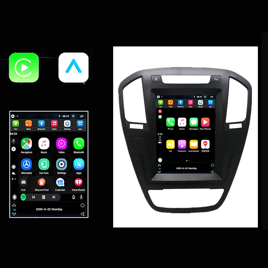 

9.7'' 1+16GB Car Stereo Android 10.1 GPS Navigation WIFI Caplay Android Auto FM RDS For Opel Insignia Vauxhall Holden 08-13