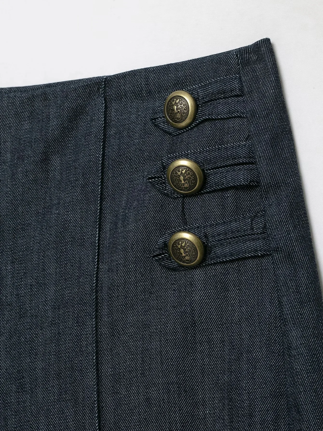 KONDALA Vintage Casual Grauer Damen-Shorts-Anzug mit Spitzen-Patchwork, Knopfverschluss, Langarm-Oberteil, kurze Hose, Mode 2026 Herbst-Winter-Anzug – Detail 18