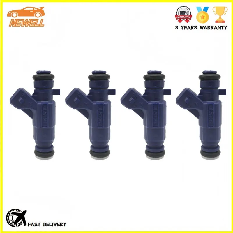 

4pcs 0280157105 94702523 Fuel Injector For Chevrolet Aveo Sail Prisma Agile Cobalt Montana Flex Corsa 1.2L 1.4L 2011-2016