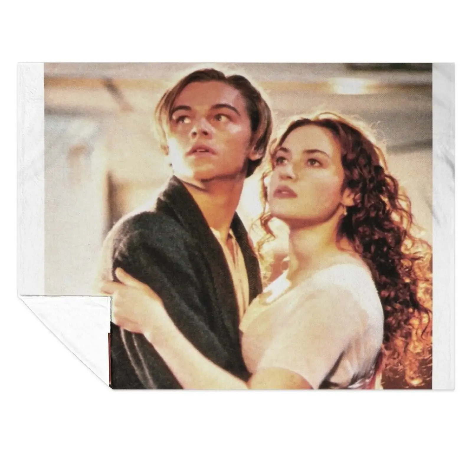 

Titanic Jack and Rose Throw Blanket Shaggy Designers Kid'S Flannels Blankets