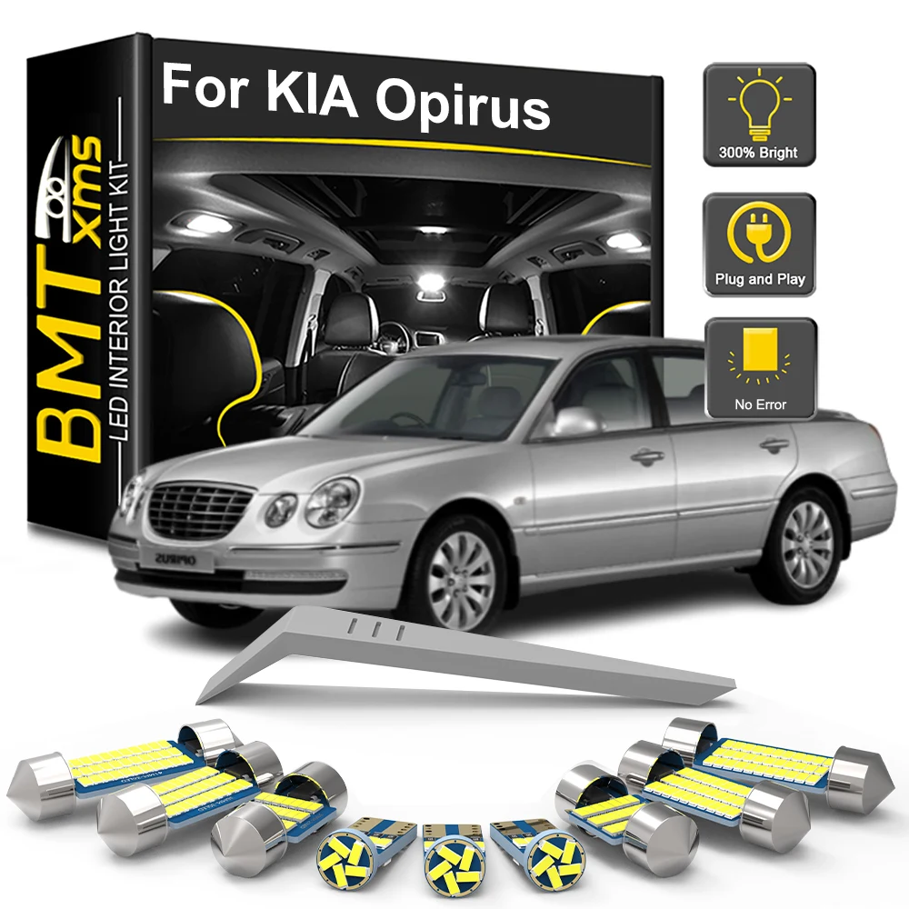 BMTxms For KIA Opirus 2003-2006 2007 2008 2009 2010 2011 Car Interior LED Light Canbus Vehicle Reading Dome Trunk Indoor Lamp