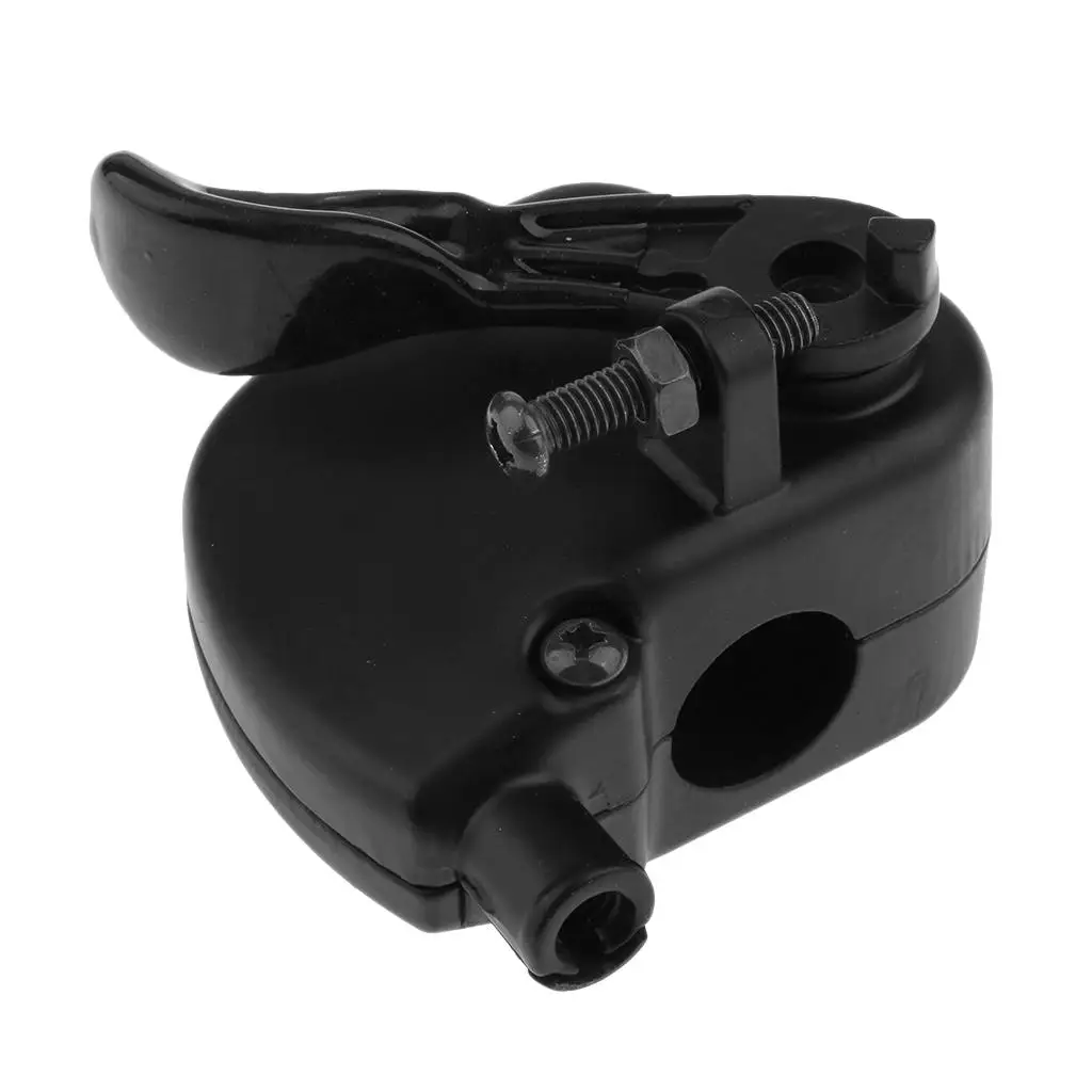 

Рычаг управления тормозом и дросселем из черного металла для квадроциклов и мотоциклов 250cc-450cc, для руля 22 мм