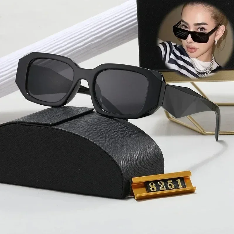 New Sunglasses for Men Women Trendy Sun Glasses Goggle Man Brand Designer Square Glasses Shades Female Eyewear Oculos
