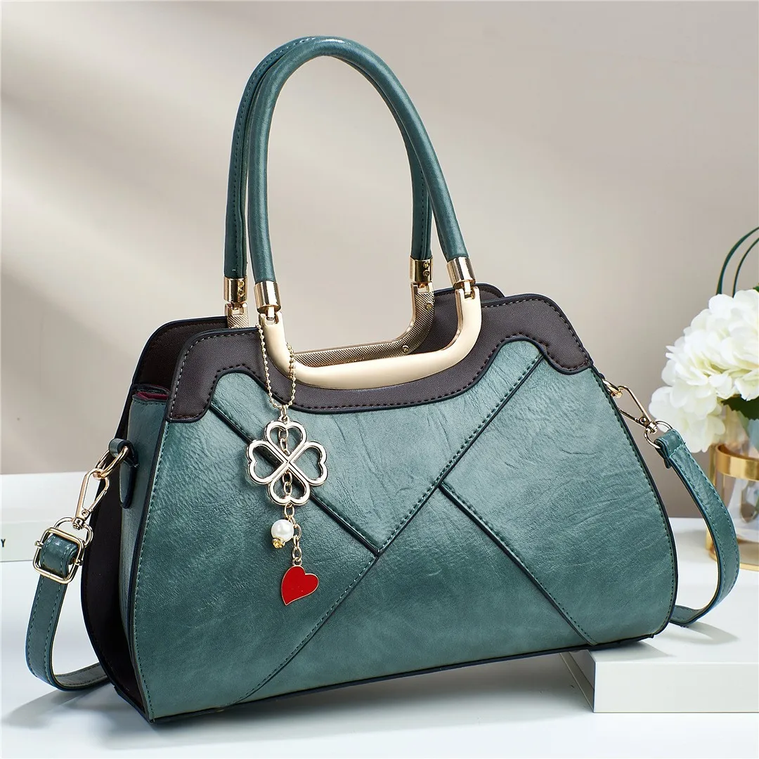 

Elegant Ladies Crossbody Bag Single Shoulder Fashionable Handbag Soft PU Material Zipper Closure Daily Use Square Shape