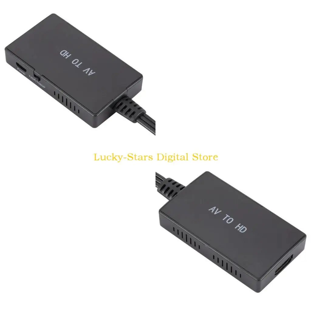 

T3EE AV to Converter Adapter AV to HDTV 1080P Video Sync- Adapter 40CM Cable