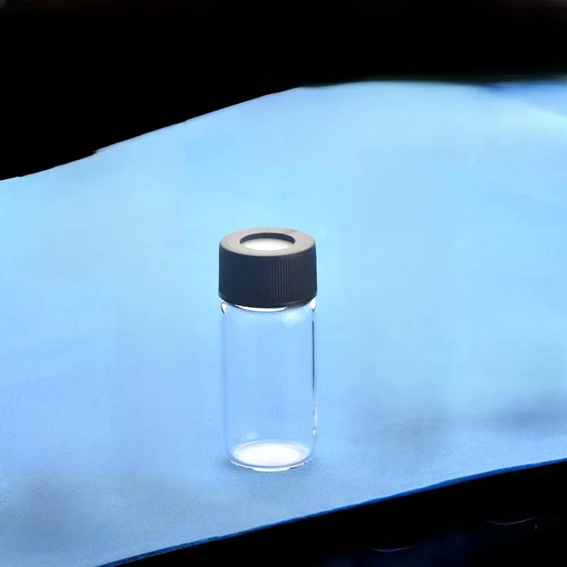 Quartz glass threaded sampling bottle, sealed reagent bottle, high temperature resistance 2-5-10-20-30-40-50-10ml