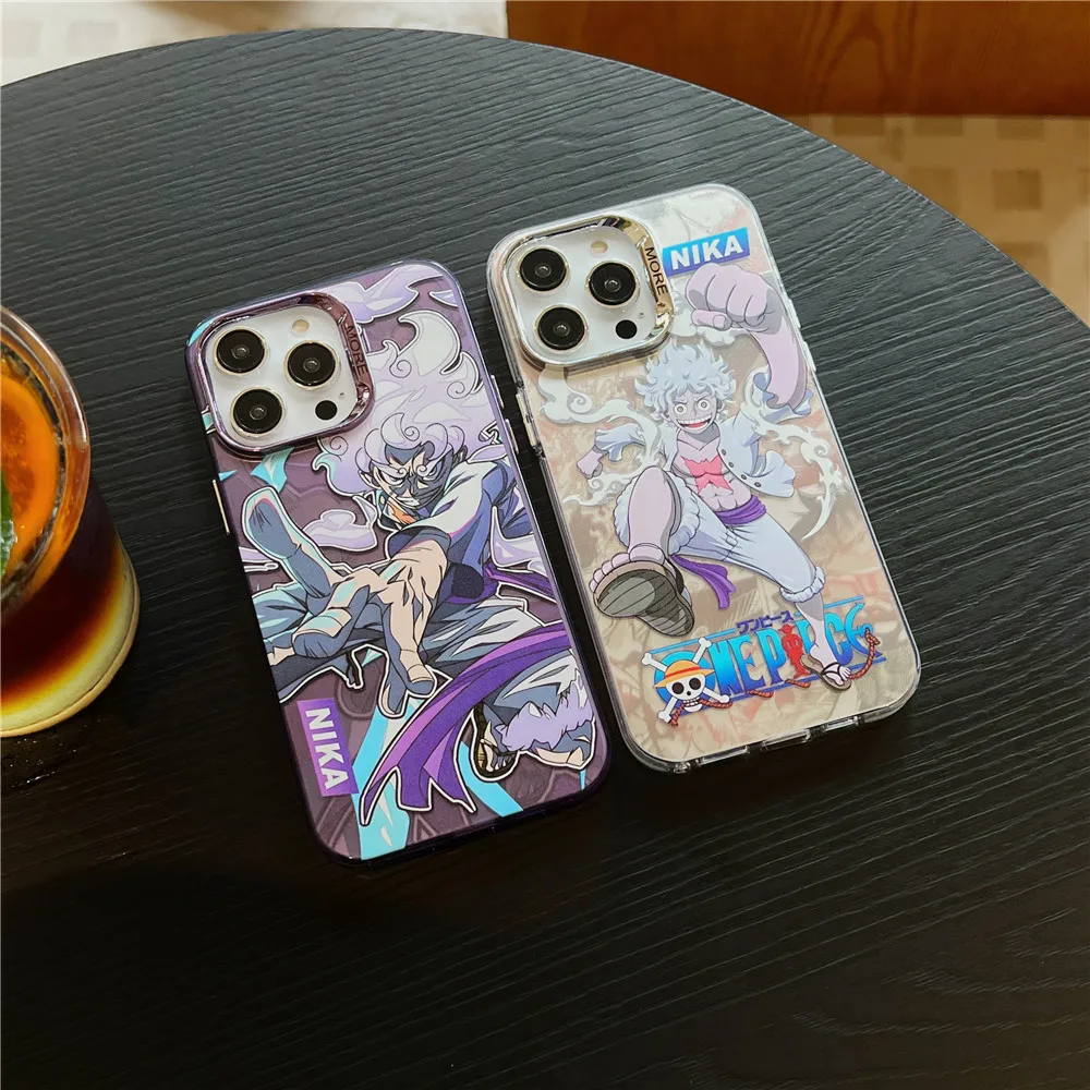 Model Luffy NIKA 4nd ONE PIECE Phone Case for iPhone 11 12 13 14