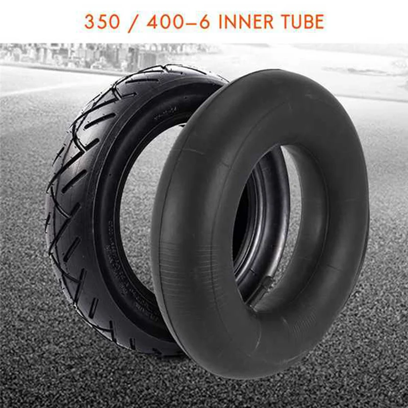 

2 Pcs 3.50 / 4.00-6 Tire Tube Inner Tube Tire Inner Tire Tube Wheel 350 / 400-6 Innertube Mini Moto-Rubber Valve 6