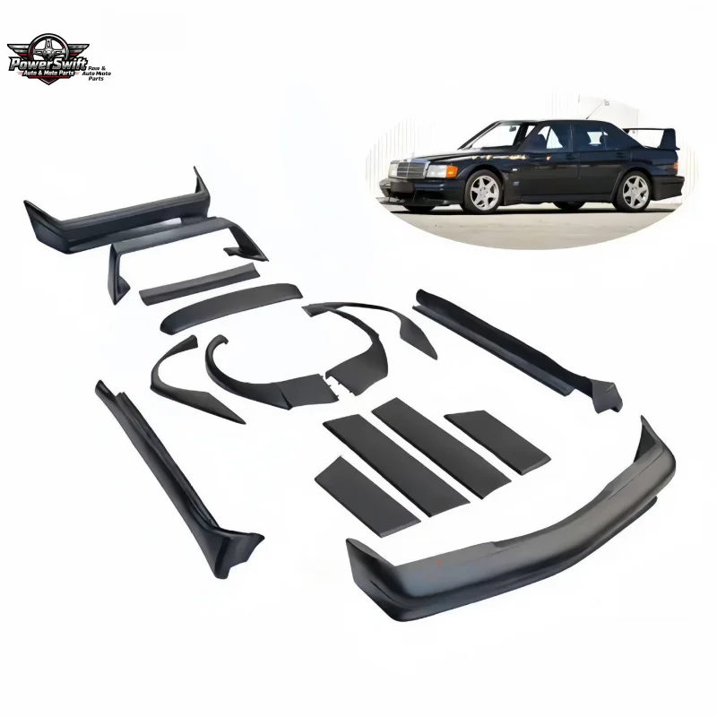 

Suitable for Mercedes-Benz E-Class 1988-1993 E190 (W201) Modified 4-Door Wide Body Kit