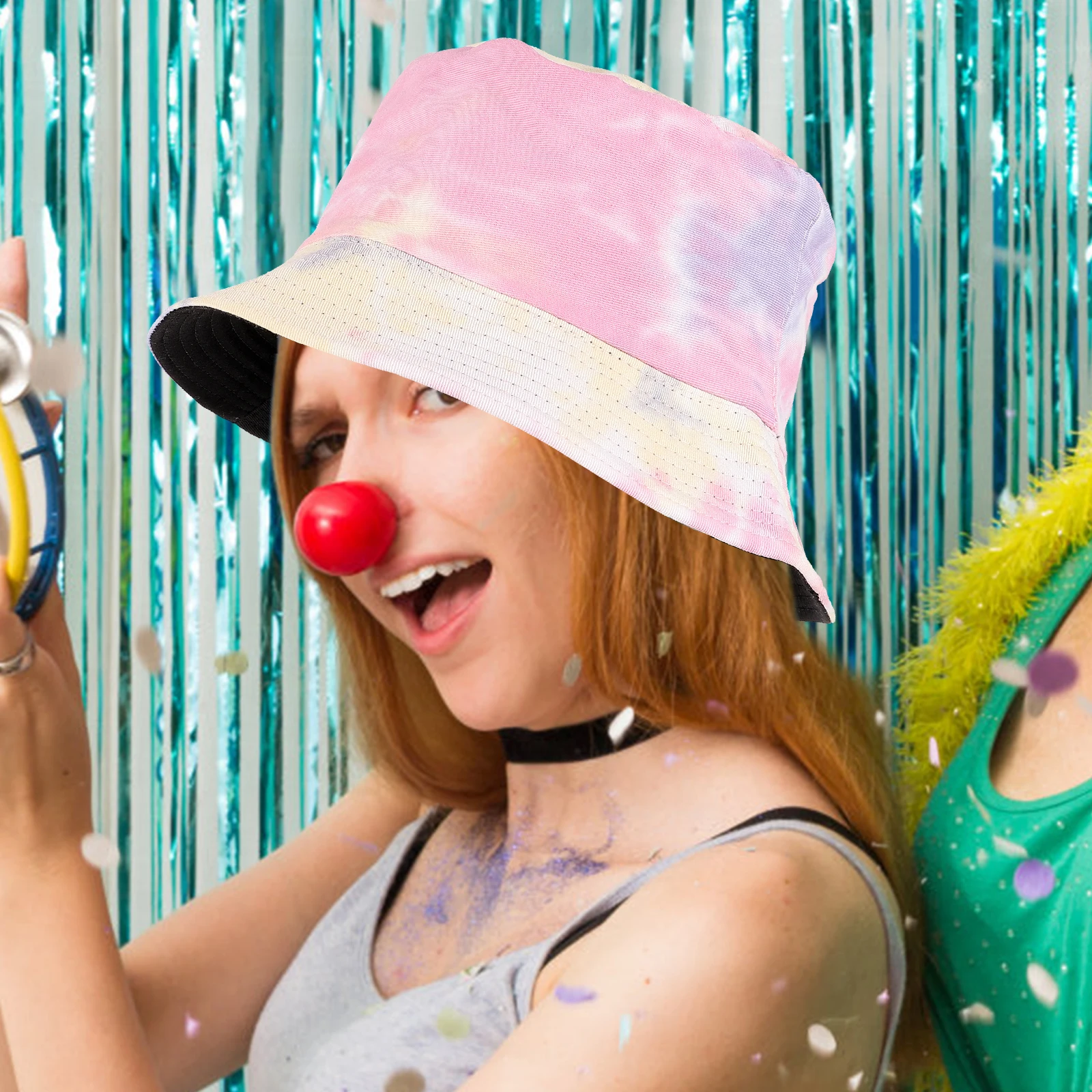 

Colorful Bucket Hats Wide Brim Sun Hat for Women Beach Vacation Fishing Travel Outdoor UV Protection Summer Hat