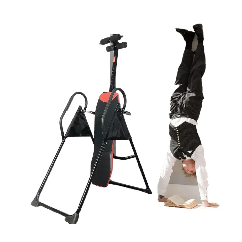 Inverted Table Handstand Training Spine Pressure Relieve Brain Erase Height Adjustable Handstand Machine Inversion Table