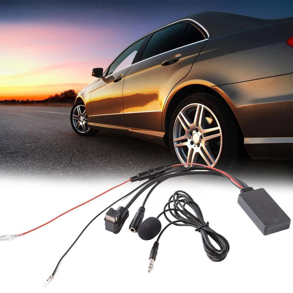 AUX Cable Aux Adapter For Pioneer IP-BUS Port 27cm ABS Plastic Black Devices Trunk  AUX Cable Aux Adapter For