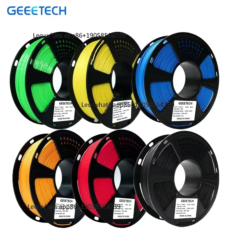 Professional 3D Filament Manufacturer PLA Printer Filament 1.75mm 1kg Spool Custom PLA Plus Filament for Most FDM Printer