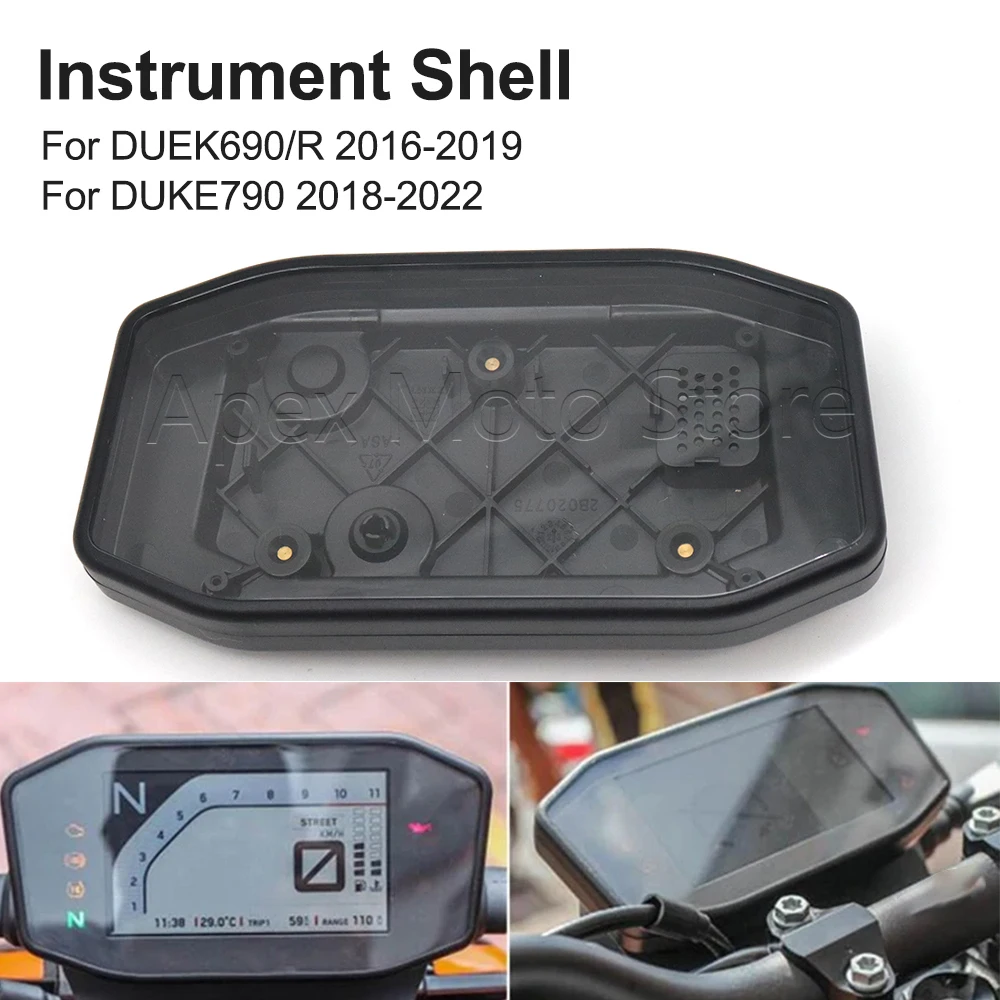 

For DUKE 690 690R 2016-2019 DUKE 790 2018-2022 Motorcycle Speedometer Tachometer Gauge Case Cover Instrument Shell