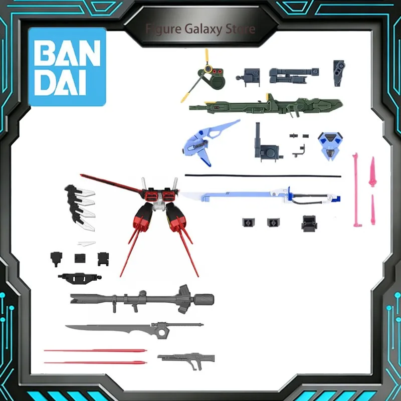 

Оригинальный набор запчастей Bandai GUNDAM HG EG OPTION PARTS SET GUNPLA 01 02 (AILE STRIKER) — модель для сборки, подарок для мальчиков и девочек, коллекционная модель.