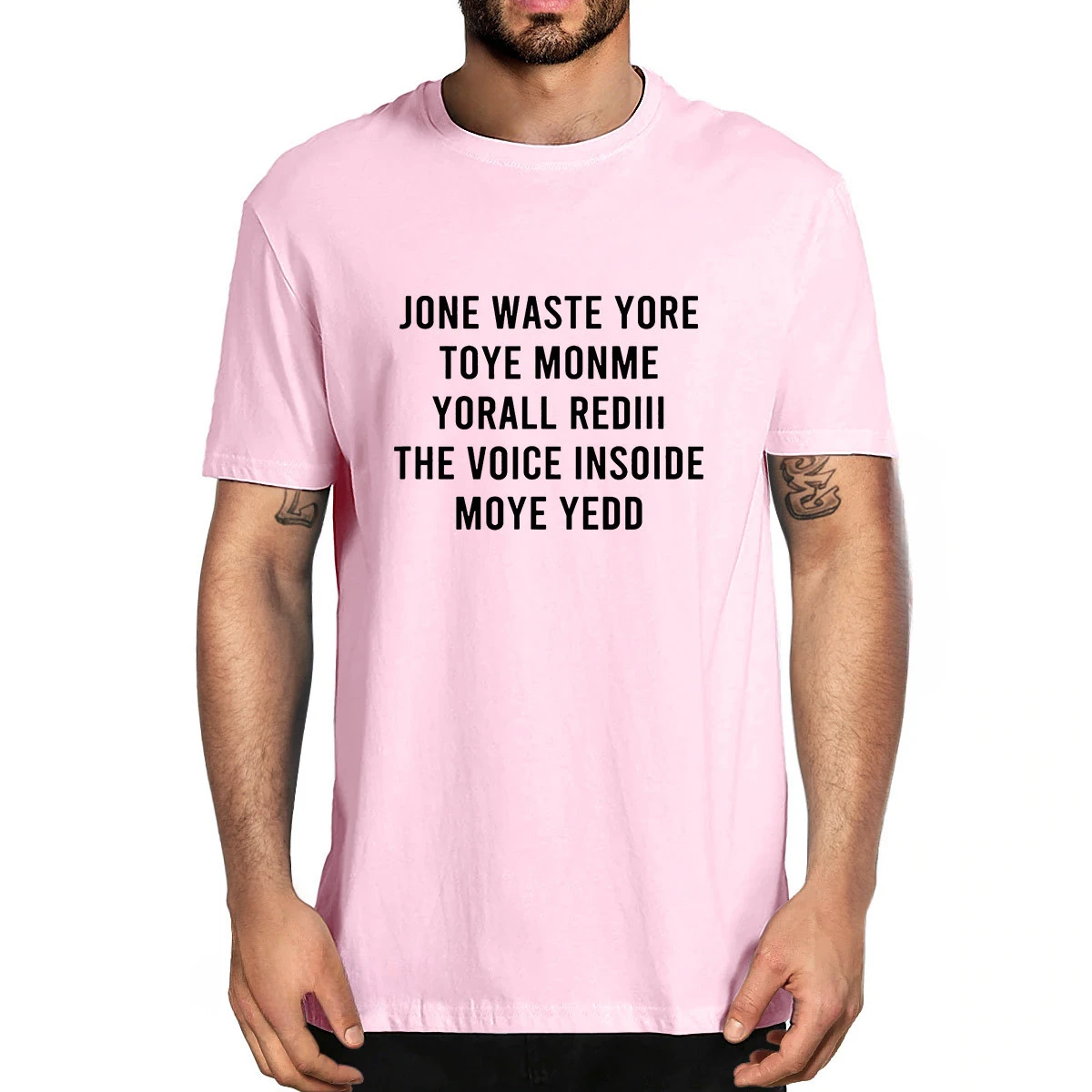 Jone Waste Yore Toye Monme Yorall Rediii Funny100% Cotton Designer Unisex Humor Streetwear Hot sale outfits harajuku summer new