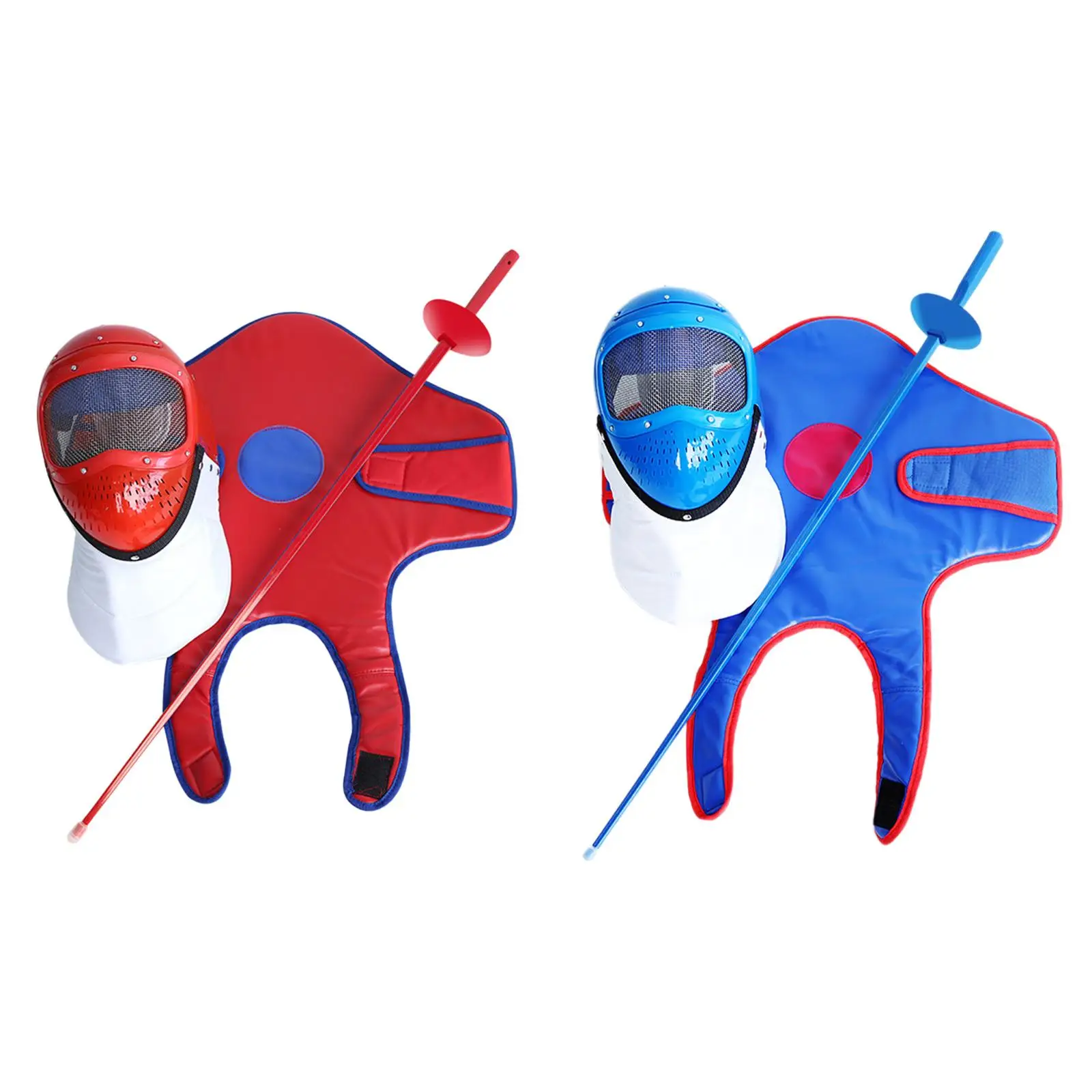 Fencing Sports Mask Anti Stab Breathable Face Protection Comfortable Equipment Fencing Cover for Child Kids Children Beginner