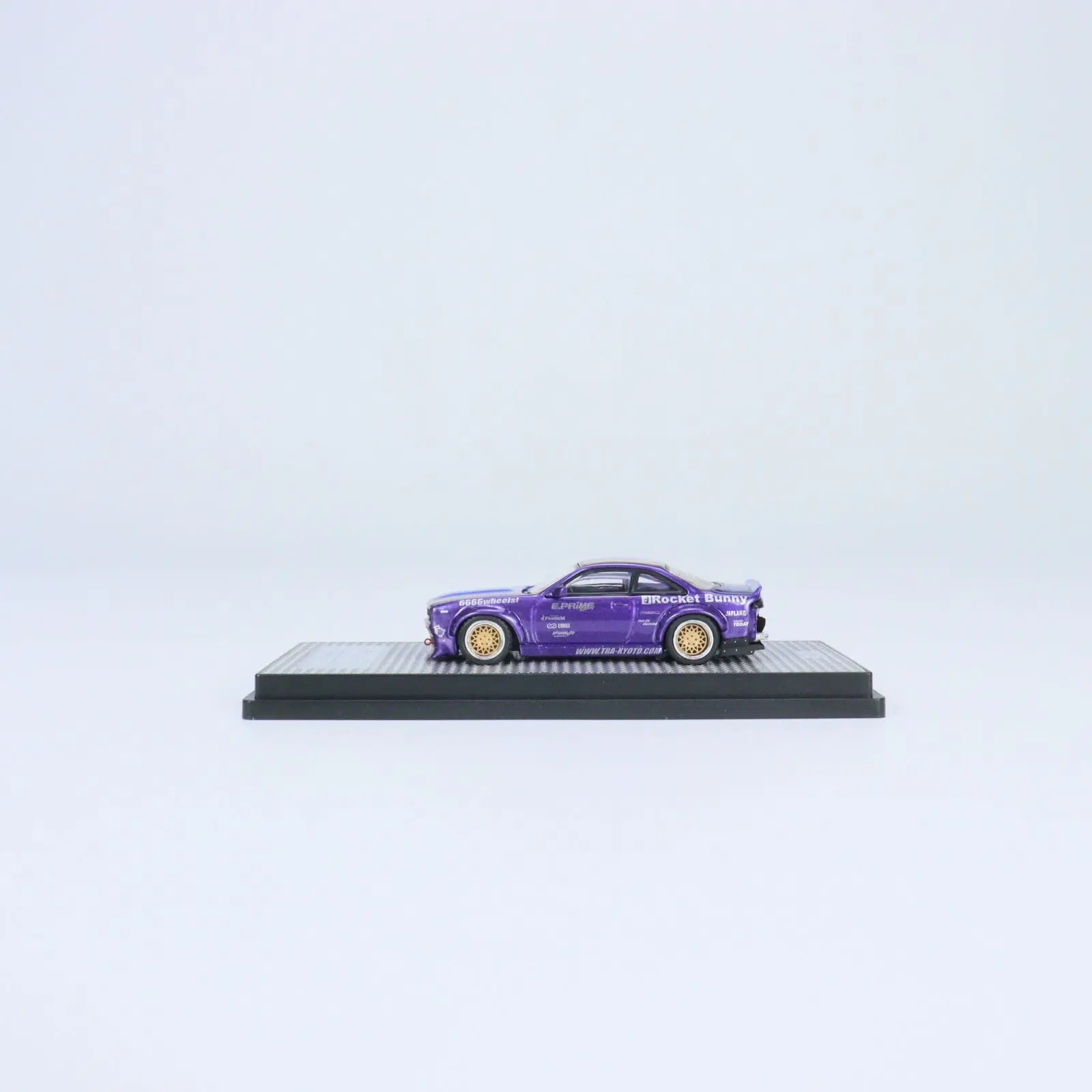 INNO-Coleção do modelo do carro da liga fundida, Nissan SILVIA S14, presentes da exposição, 1:64