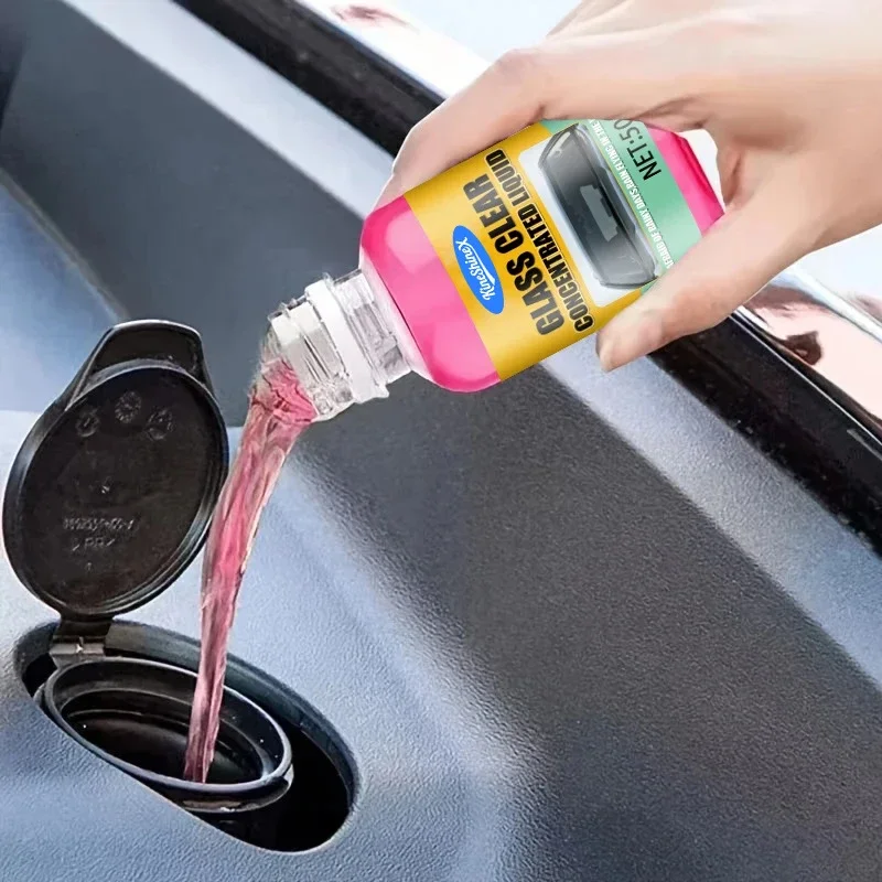 Car Glass Concentrated Coating Waterproof Windshield Wiper Fluid Keeps It Smooth Rainproof and Anti-Fog Without Streaks