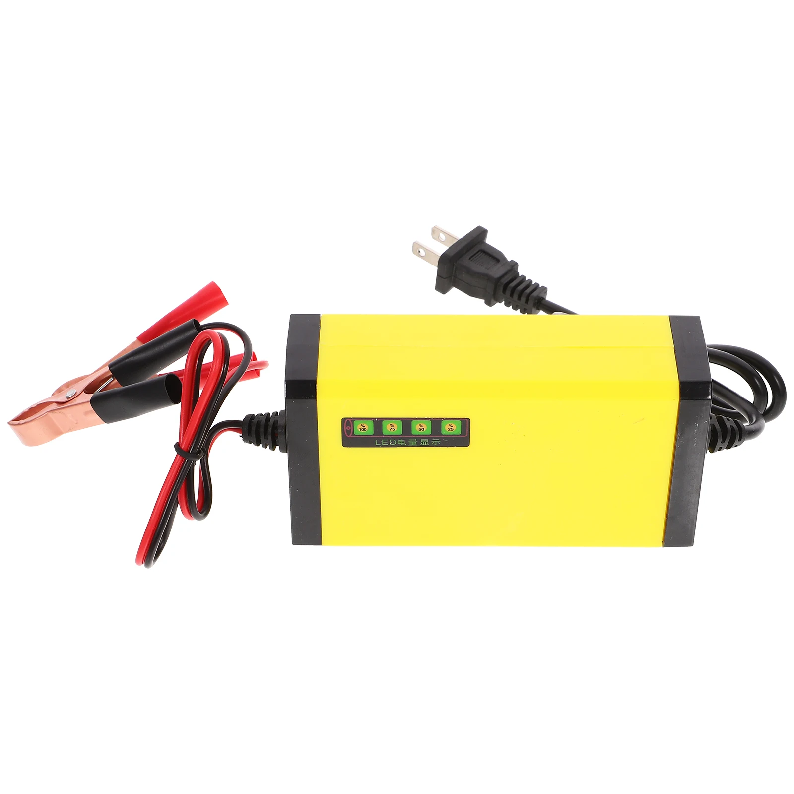 

Motorcycle 12V2A Portable Auto Lawn Mower Maintainer Electric Plastic Car Bike Batteries Charging Device