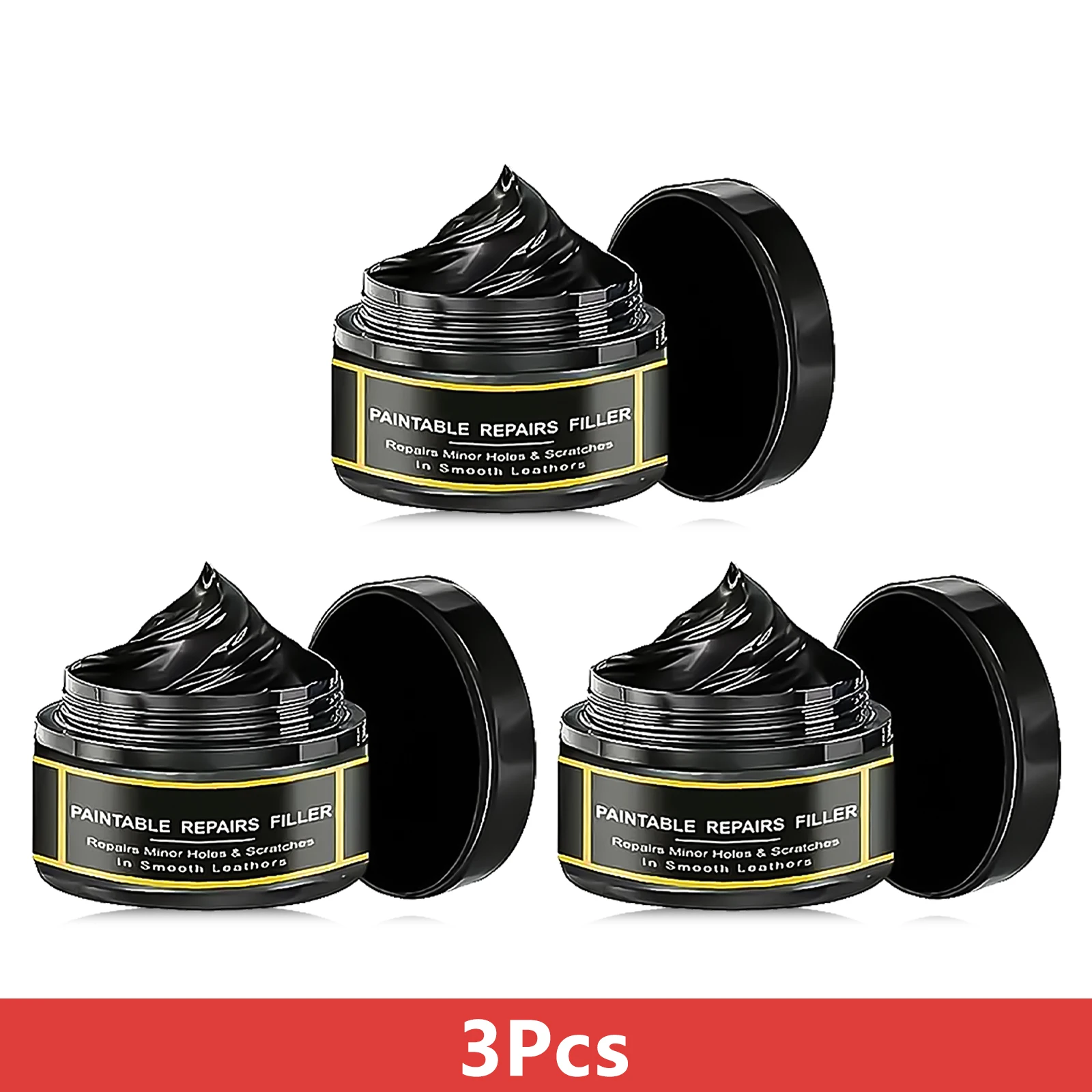 Car Interior Scratch Repair Cream - Car Scratch Repair | Tire Gloss Repair, Black Interior and Dashboard Plastic Surface Repair image 3