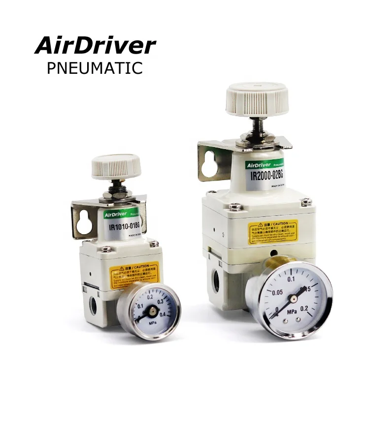 IR1000 / IR2000 Series Pneumatic Precision Regulator /SMC Replacement Pressure Reducing Regulator