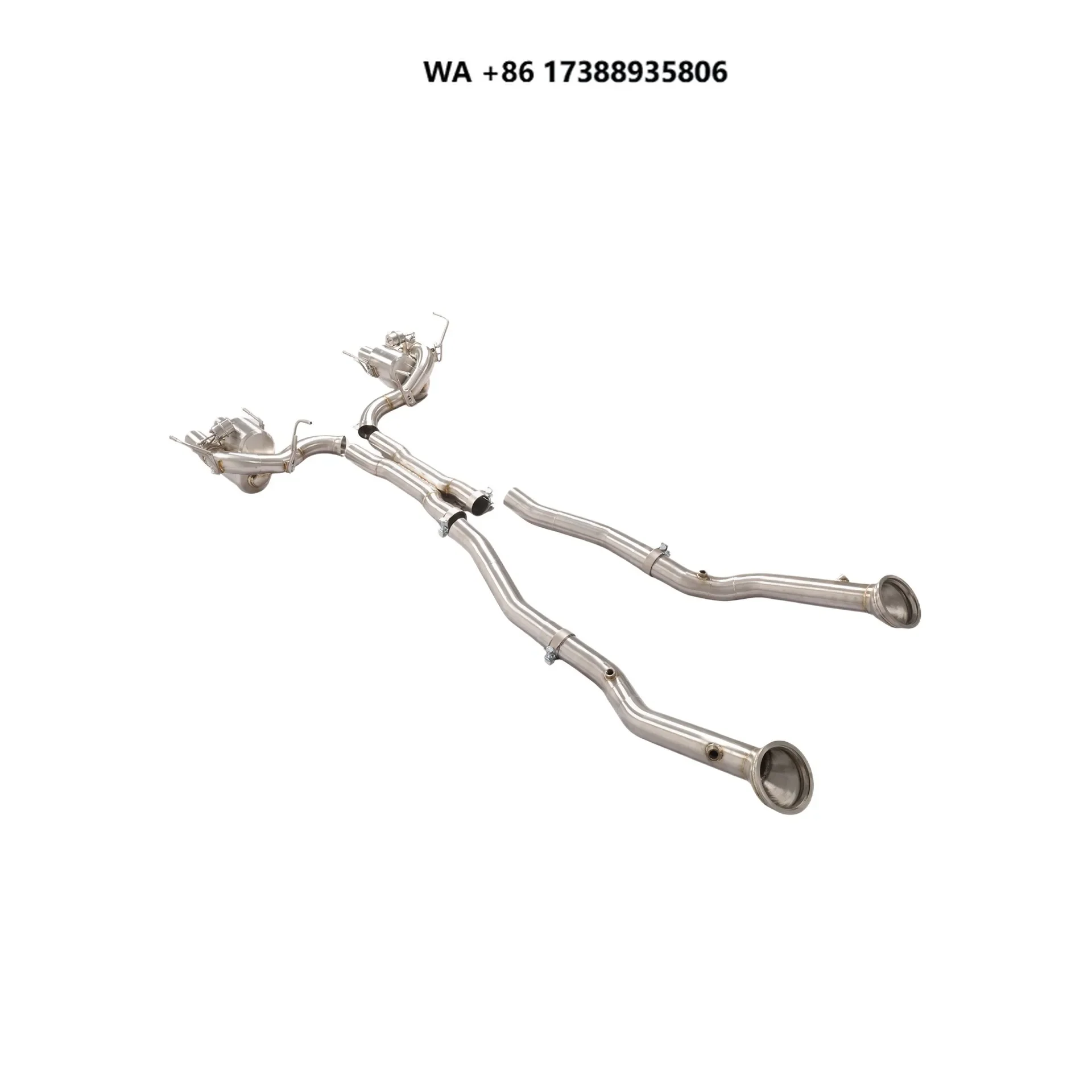 High Performance Full Set Valved Catback Exhaust System with Xmidpipe Suitable for F12 Berlinetta 6.3 Premium Exhaust