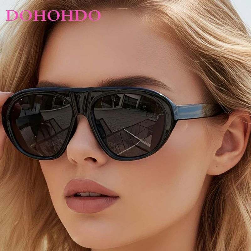 

Fashion Designer Big Frame Oval Women Sunglasses Brand Designer Retro Punk Men Shades Outdoor Sports Driving Sunglass Очки UV400
