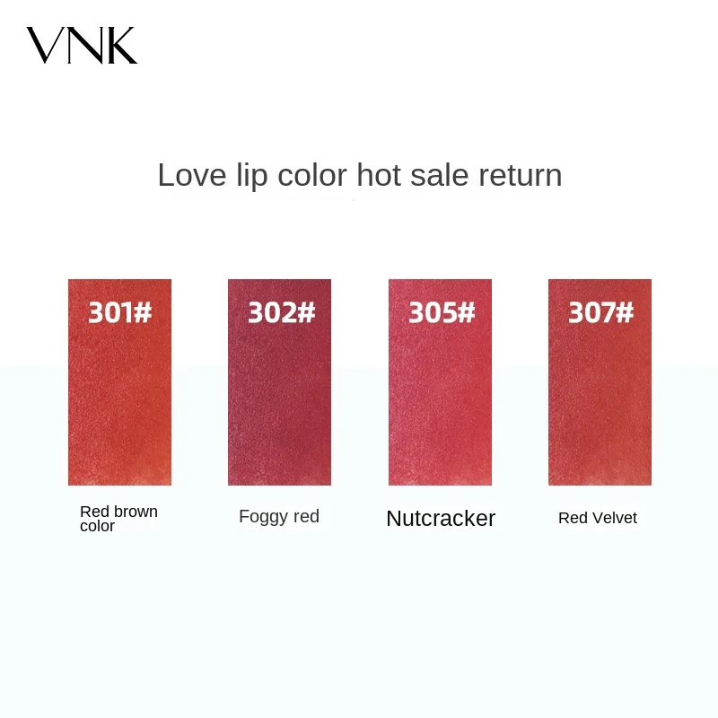 Lipstick Square Tube Clarinet Nutcracker 305 Matte Nourishing Moisturizing Lipstick