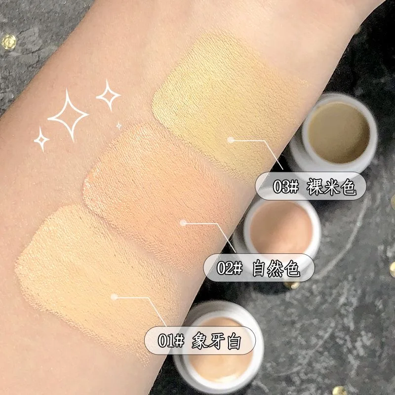 Soft Matte Full Coverage Concealer Long-Wear Hydrating Skin Correct Creamy Concealer Smooth Waterproof Undereye Brightener