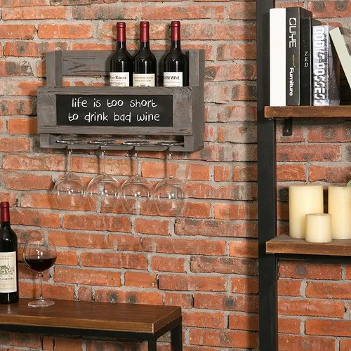 Neone Papan Tulis Rinci Rak Anggur Merenda