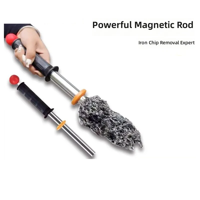 for Pull-out Strong Magnetic Iron Rod Remover Zizhi Iron Stone Magnet Iron Filings Cleaner Strong Magnetic Pickup Tool