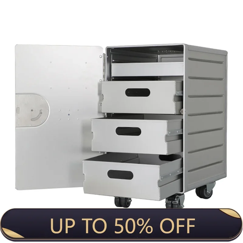 Drawer Type Storage Box Organizers Storage Case Cabinets for Living Room Metalic Box Travel Essentials Cases Organizer Furniture