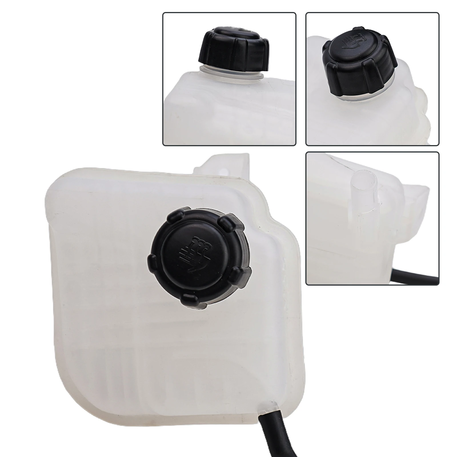 White Engine Coolant Expansion Tank Overflow Reservoir For Nissan- Qashqai- 21721-JD00B# For NISSAN- QASHQAI +2 I J10 NJ10 JJ10E