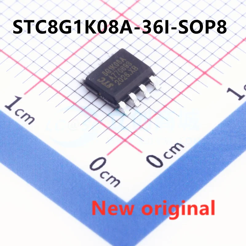 5PCS-50PCS New original STC8G1K08A-36I-SOP8 STC8G1K08A 8G1K08A SOP8 macro microcontroller MCU