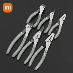 Xiaomi Wire Cutters Save Effort Tools Electrician Diagonal Pliers Tool Multitool Needle Nose Pliers Nipper Eavy Duty Wire Pliers