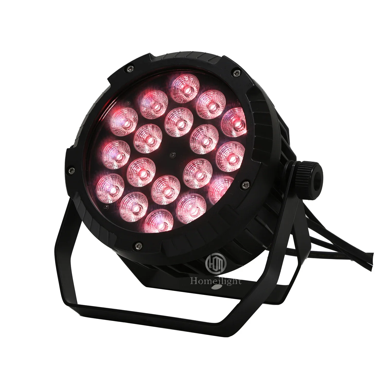 Illuminazione per DJ da palcoscenico per interni ed esterni IP65 Uplight 18x18w RGBWUV 6 in 1 LED impermeabile Par Light