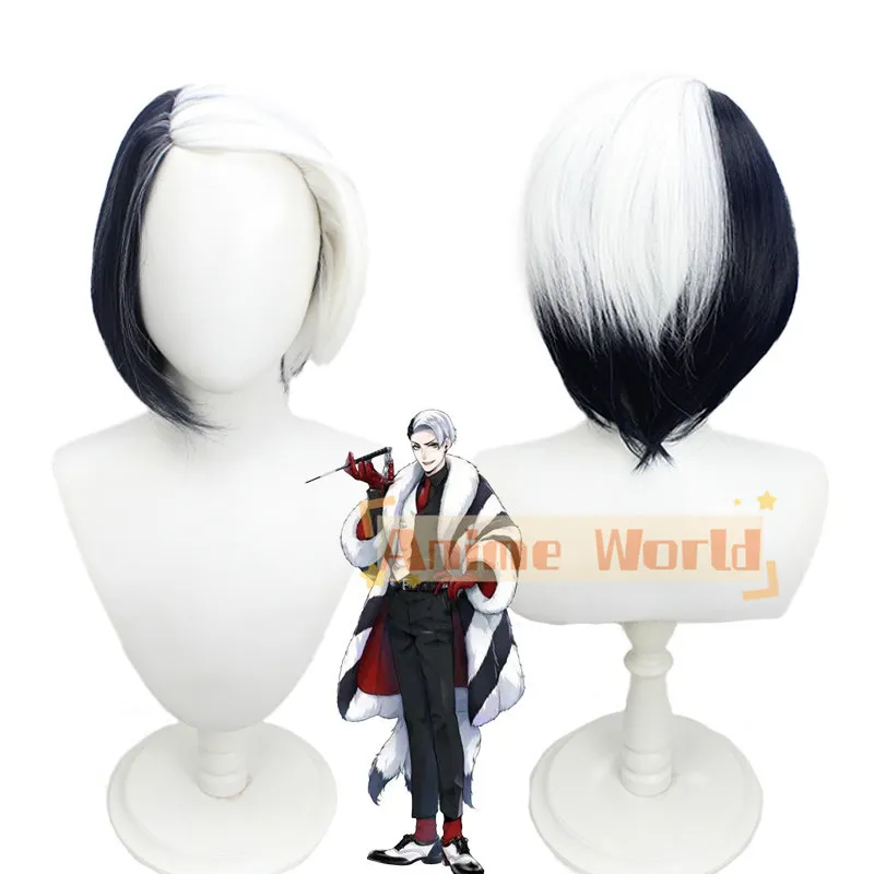 

Anime Divus Crewel Cosplay Wig Halloween Carnival Party Props Synthetic Hair Heat Resistant Fiber + Wig Cap