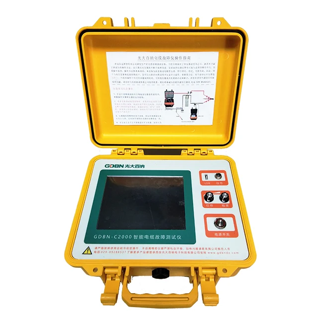 

High Voltage Cable Fault Rangefinder Automatic Distance Detection And Buried Wire Fault Breakpoint Location Detector